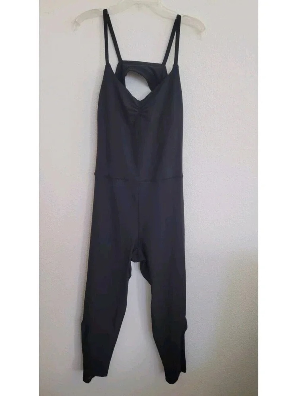Black Strappy Women’s Jumpsuit - Sleek Everyday Style